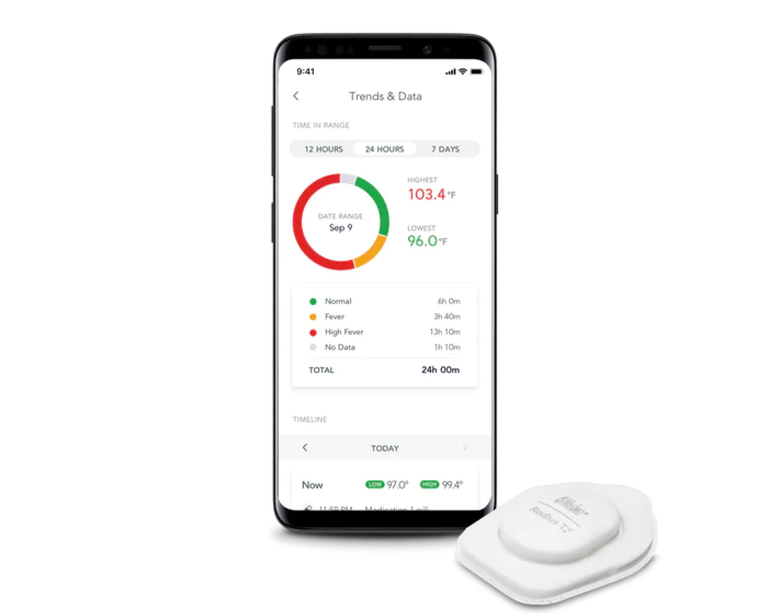 Radius T°™ Wearable Thermometer, , dynamic
